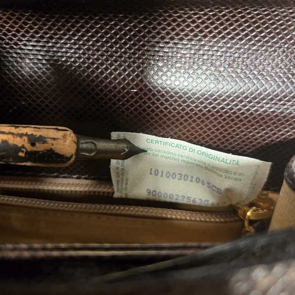 Vintage Bottega Veneta Leather Shoulder Bag - Picture 3 of 15